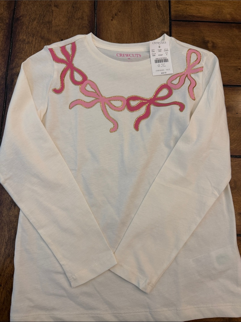 Jcrew crewcuts girls long sleeve shirt